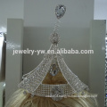 wholesale hair accessories full crystal large pageant tiara crown for girls